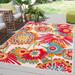 Balfour Indoor and Outdoor Floral Area Rug