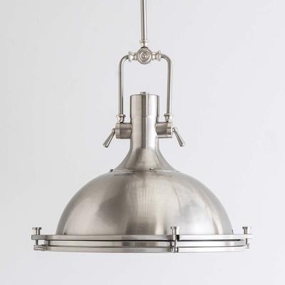 Randolph Morris Schultz Single Large Pendant Light RMGL7491-1-BN