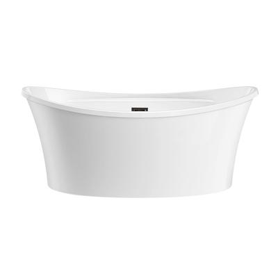 Randolph Morris Silas 66 Inch Acrylic Double Slipper Freestanding Tub RMA1-ORB