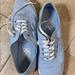 Vans Shoes | Baby Blue Tie Vans Women’s Size 5.5 | Color: Blue | Size: 5.5