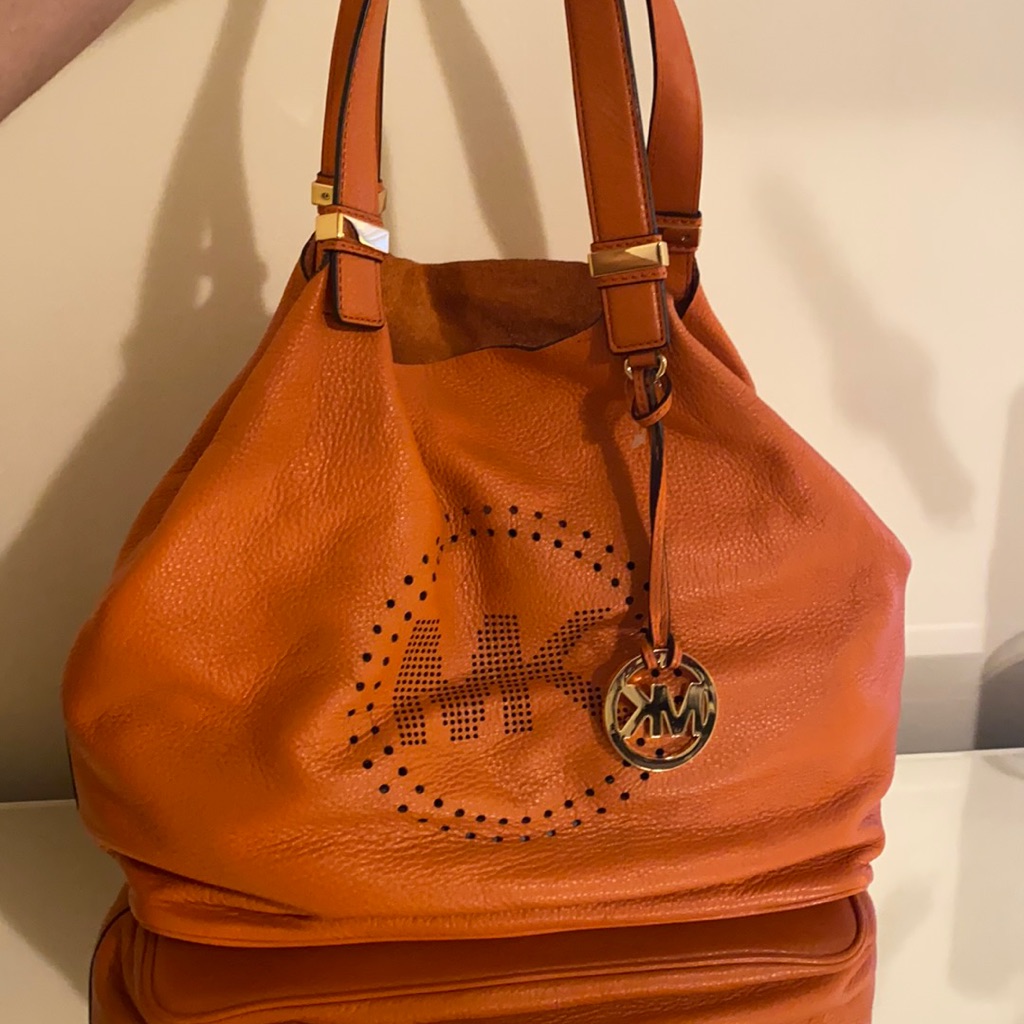 Michael Kors Bags | Used Michael Kors Handbag | Color: Orange | Size: Os