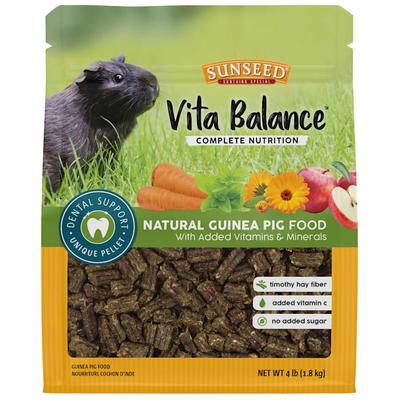 Sun Seed Vita Balance Guinea Pig Food, 4 lbs.
