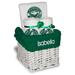 Infant White Babson Beavers Personalized Small Basket