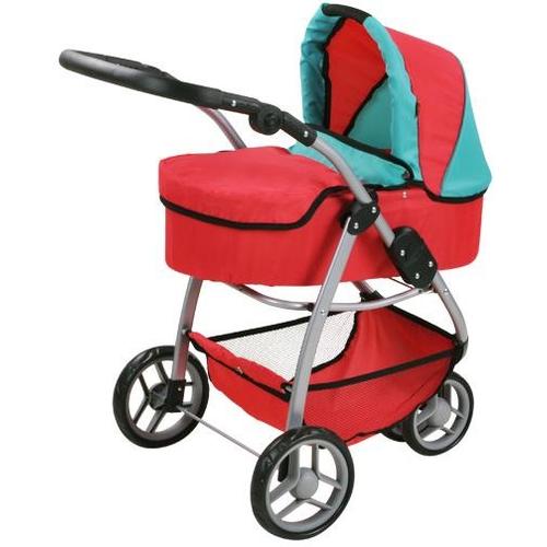 Knorrtoys® Puppenwagen »Cico - Red Green«, 2-in-1