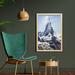 East Urban Home Matterhorn Summit Clouds Hill Scenery Glacier Natural Beauty - Picture Frame Photograph Print on Fabric Fabric | Wayfair