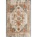 Gray/White 120 x 0.31 in Area Rug - Charlton Home® Gulbranson Traditional Medallion Power Loom Performance Beige Rug Polypropylene | Wayfair