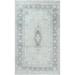 Shahbanu Rugs Bohemian Hand Knotted Washed Out Gray Wool Worn Down Clean Persian Kerman Old Oriental Rug (6'9" x 10'10")