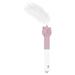 Pink 'KITIQUE" 3-in-1 Retractable and Extendable Feathered and Laser Wand Kitty Cat Teaser, .17 LB