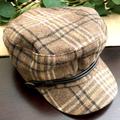 Jessica Simpson Accessories | Nwot Jessica Simpson Plaid Hat | Color: Brown/Tan | Size: Os