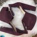 Jessica Simpson Shoes | Gorgeous Maroon Suede Platforms | Color: Purple | Size: 8.5