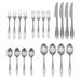 Godinger Silver Art Co Circa 20 Piece 18/10 Stainless Steel Flatware Set, Service for 4 Stainless Steel in Gray | Wayfair 84236