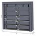 portable shoe rack, wardrobe, fabric shoe storage cabinet, 7-layer