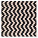 SAFAVIEH Courtyard Merlene Chevron Indoor/ Outdoor Waterproof Patio Backyard Rug