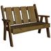 Live Edge Locust Wood 4' Timberland Garden Bench