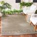 SAFAVIEH Courtyard Velia Indoor/ Outdoor Waterproof Patio Backyard Rug