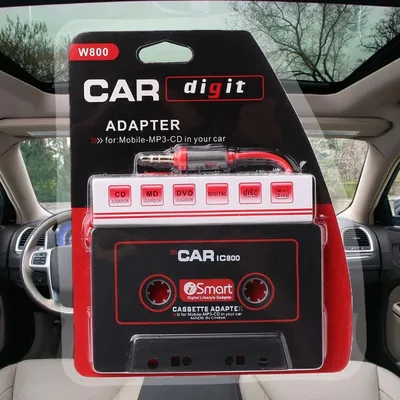 Convertisseur adaptateur Cassette pour lecteur MP3 de voiture 3.5mm AUX 28TB