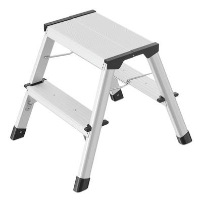 Hailo Alu-Trittleiter »D60 Standardline« 2x2 Stufen grau, 40 cm