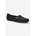 Women's Hathaway Flat by Bella Vita in Navy Knit (Size 9 M)