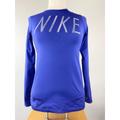 Nike Shirts & Tops | Nike Kids Girls Dri Fit Large Shirt L/S Crewneck | Color: Blue | Size: Large