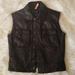 Burberry Tops | Burberry 100% Buffalo Leather Brown Vest Size 6 | Color: Brown | Size: 6