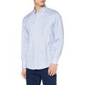 Brooks Brothers Men's Dress Pin Point Non Iron Milano Stretch Casual Shirt, Blue (Blue 455), X-Large (Size: 17 35)