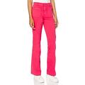 Wrangler Women's Flare Jeans, Red (Paradise 14y), 28W 30L UK