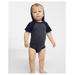 Rabbit Skins 4417 Infant Character Hooded Bodysuit with Ears in Vintage Navy Blue/Navy Blue size Newborn | Ringspun Cotton