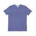 LAT 6991 Men's Harborside Melange Jersey T-Shirt in Royal Blue size Medium | Ringspun Cotton LA6991