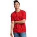 Russell Athletic 64STTM Dri Power CVC Performance T-Shirt in True Red size 2XL | 60/40 cotton/polyester