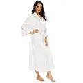 InjSatin-Robe longue de demoiselle d'honneur pour femmes kimono féminin peignoir sexy grande