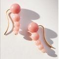 Anthropologie Jewelry | Anthropologie Beaded Crawler Earring | Color: Pink | Size: 1”