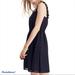 Madewell Dresses | Madewell Jacquard Black Dress Size Medium | Color: Black | Size: M