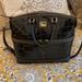 Dooney & Bourke Bags | Dooney &Bourke Black Reptile Print Satchel | Color: Black | Size: See Description