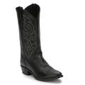 Justin Boots Buck 13" Round Toe - Mens 11 Black Boot E