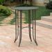 Mandalay 30-inch Iron Bar-Height Bistro Table