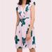 Kate Spade Dresses | Kate Spade Grand Flora A-Line Dress | Color: Green/Pink | Size: 4