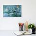 East Urban Home Awakening by Shalimar Legaspi - Wrapped Canvas Print Canvas in Blue | 8 H x 12 W x 0.75 D in | Wayfair