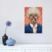 East Urban Home Sophia by Nate Jones - Wrapped Canvas Graphic Art Print Canvas in Blue/Red | 18 H x 12 W x 1.5 D in | Wayfair