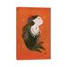 East Urban Home Goldfish Mermaid, Bubble Hope - Wrapped Canvas Graphic Art Print Canvas in Black/Orange | 12 H x 8 W x 0.75 D in | Wayfair