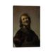 East Urban Home Rembrandt Laughing, c. 1628 by Rembrandt Van Rijn - Wrapped Canvas Painting Print Canvas in Black/Brown | Wayfair