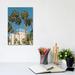 East Urban Home Hollywood Hotel by Bethany Young - Wrapped Canvas Photograph Print Canvas in Blue/Green | 12 H x 8 W x 0.75 D in | Wayfair