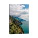 East Urban Home Amalfi Coast Drive XVIII by Bethany Young - Gallery-Wrapped Canvas Giclée Metal in Blue/Green/White | 40 H x 26 W x 1.5 D in | Wayfair