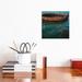 East Urban Home Pearl Harbor II by Bethany Young - Wrapped Canvas Photograph Print Canvas in Blue/Brown/Green | 12 H x 12 W x 0.75 D in | Wayfair