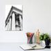 East Urban Home Paris Architecture VIII by Bethany Young - Wrapped Canvas Photograph Print Canvas in Black/White | 12 H x 8 W x 0.75 D in | Wayfair