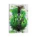 East Urban Home Brian Setzer's Electric Guitar by Pop Cult Posters - Wrapped Canvas Graphic Art Print Canvas in Brown/Green | Wayfair