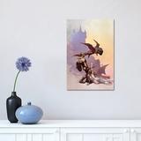East Urban Home Kavin's World by Frank Frazetta - Wrapped Canvas Painting Print Canvas in Brown/Pink | 18 H x 12 W x 1.5 D in | Wayfair