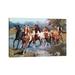 East Urban Home Native Wealth by David Mann - Wrapped Canvas Painting Canvas | 12 H x 18 W x 1.5 D in | Wayfair 5341A447D59A40EE8EB22A2B676851B0