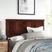 Lark Manor™ Amear Solid Wood Panel Headboard Wood in Brown | 50 H x 64.625 W x 2 D in | Wayfair ANDO2600 27709693