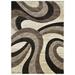 Brown/White 83.46 x 59.84 x 0.75 in Area Rug - Orren Ellis Hixson Abstract Brown/Ivory Area Rug | 83.46 H x 59.84 W x 0.75 D in | Wayfair