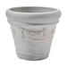 Winston Porter Amayia Resin Pot Planter Plastic in Gray | 12.8 H x 14.4 W x 14.4 D in | Wayfair 0C2D4AFFAF334680AE50C81B61F2E018